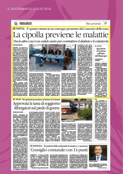 Il Quotidiano - 6 luglio 2014